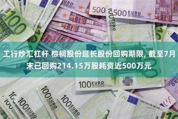 工行炒汇杠杆 棕榈股份延长股份回购期限, 截至7月末已回购214.15万股耗资近500万元