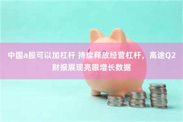 中国a股可以加杠杆 持续释放经营杠杆，高途Q2财报展现亮眼增长数据
